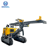Mini Dth Surface Horizontal Automatique Rotatif Chenille Mining Drill Rig Exploration Mining DTH Carrière Mining Drilling Machine