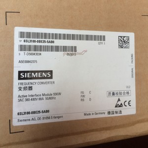 6SL3100-0BE25-5AB0 ซินาแมคส์ S120 โมดูลอินเทอร์เฟซแบบแอคทีฟสำหรับ 55KW โมดูลสายแอคทีฟอินพุต 3AC 380-480V 50/60HZ - Product Image 2