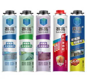 Saigao manufacturer directly supply 750ml polyurethane sealant pu foam used for installation