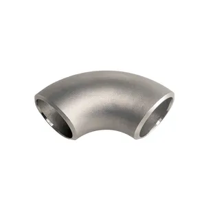 Hot sale Custom 90 degree stainless steel pipe fitting welding Seamless elbow