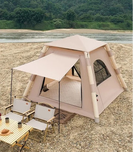 Tente de camping gonflable portable AB Manufacturing, 4,84 mètres carrés, en tissu Oxford, tente gonflable 001, tente de camping, portable - Product Image 5