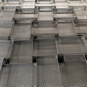 ถาดสเตนเลสมีรูพรุนใช้สำหรับอบแห้งและอบ304เชื่อมด้วยมือ316ทนทาน - Product Image 6