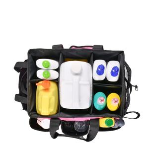 Sac de nettoyage multifonctionnel réglable en tissu Oxford avec bandoulière, organisateur de nettoyage portable pour les professionnels et les particuliers - Product Image 3