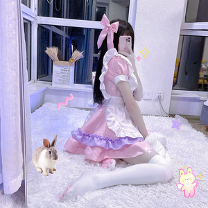 Los nuevos sentimientos de la niña del vestido de sirvienta japonesa protegen la residencia real. Disfraz de personaje de dibujos animados para mujer Lolita - Product Image 2