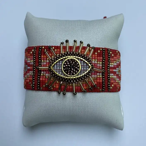 ชุดกำไลข้อมือลูกปัด Miyuki งานงานแฮนด์เมดแฟชั่นสีสัน A1769 - Product Image 3