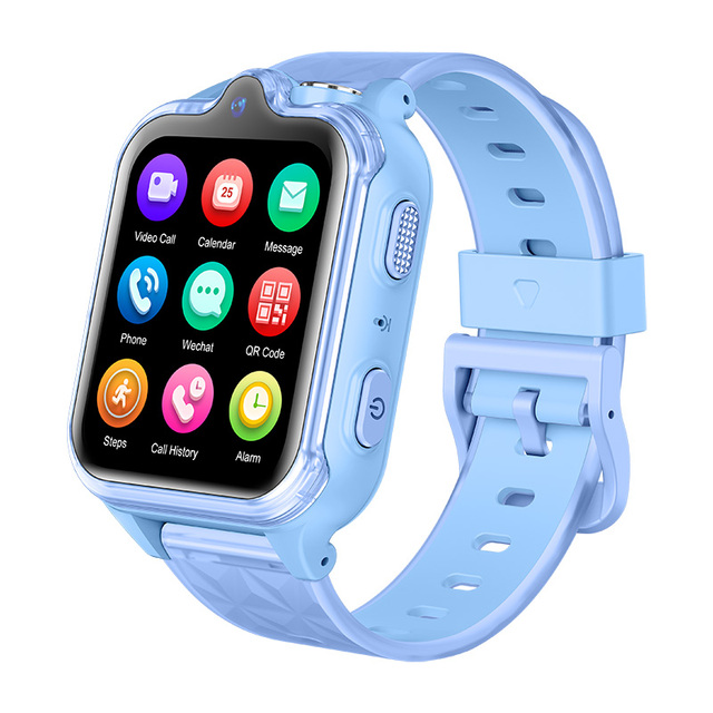 KT42 Dual Camera Android Gps tracker Watch 2+16GB Support AI Google Play Heart Rate Monitoring 4G kids smart watch