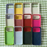 Coque en silicone premium magnétique 17 Pro Max, accessoires pour téléphones portables en gros, coque en silicone liquide pour iPhone 15 Pro Max 16