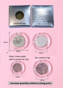Phấn mắt ánh kim đào sáng & xanh lấp lánh, phấn mắt ép màu tím chuyển sắc nhãn hiệu riêng bán sỉ - Product Image 4