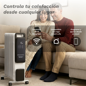 Calentador Inteligente Grunkel Radiator Smart 2500 de 2500W con 11 Elementos Programables 24H para Hogar Inteligente - Product Image 3
