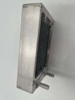 Radiateur d'ordinateur en aluminium durable Refroidisseur de processeur d'ordinateur Bloc de refroidissement par eau
