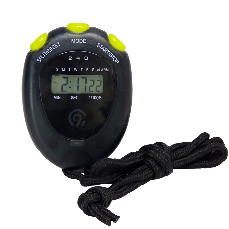 EMAF ucuz dijital kronometre spor koçu kronometre dijital çalışan otomatik elektronik kronometre profesyonel okul öğretmen için