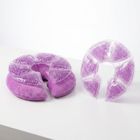 Coussinets de thérapie mammaire pour mamans, coussinets de gel froid pour l'allaitement/récupération post-partum, soulagement de la douleur, coussinets mammaires réutilisables et confortables