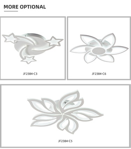 Cao lumen bề mặt gắn Acrylic ưa thích ánh sáng nhà phòng khách phòng ngủ hiện đại sang trọng 24W 30W hoa hình dạng dẫn đèn trần - Product Image 6