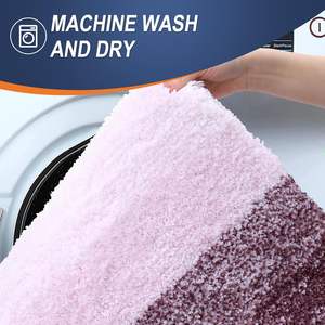 <span class=keywords><strong>Tapis</strong></span> <span class=keywords><strong>de</strong></span> <span class=keywords><strong>bain</strong></span> en microfibre absorbant extra doux, support en caoutchouc, séchage rapide, lavable en machine, <span class=keywords><strong>tapis</strong></span> <span class=keywords><strong>de</strong></span> salle <span class=keywords><strong>de</strong></span> <span class=keywords><strong>bain</strong></span> - Product Image 5