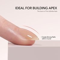 Gel de construction pour extension d'ongles HEMA TPO Free, végétalien, dur, non toxique, sans chaleur, professionnel, vente en gros, marque privée
