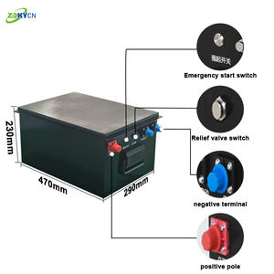 Batterie au lithium à l'état solide Lifepo4 pour temps froid 24V 230AH 6000 cycles Démarrage-arrêt du camion Climatisation de stationnement - Product Image 3