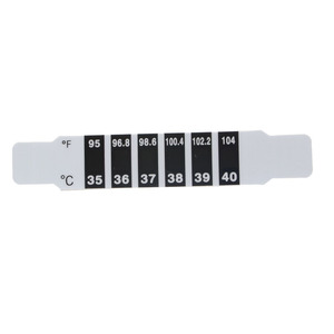 Bébé Dessin Animé Animal Thermomètres Frontaux Autocollant LCD Numérique <span class=keywords><strong>Pour</strong></span> Enfants - Product Image 2