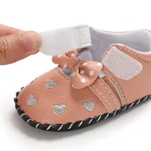 Sapatos de aniversário yiwu yiyuan, sapatos para bebês meninas de 1 ano de idade, dia dos namorados, calçados de aniversário para recém-nascidos, menina 6-12 m