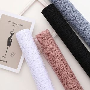 Korean Classical 50cm*5Y Flower Wrapping Mesh DIY Bouquet Supplies Wedding Decoration Flower Wrapper - Product Image 6