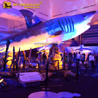 Modèle animatronique grandeur nature de requin baleine Z My Dino AA658