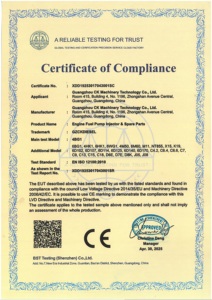 Inyector de Combustible 095000-0580 095000-0581 095000-0582 6C1Q9K546-AC <span class=keywords><strong>DCRI105800</strong></span> para Motor Serie 300 S05C 4.6L, Repuestos para Excavadora - Product Image 3