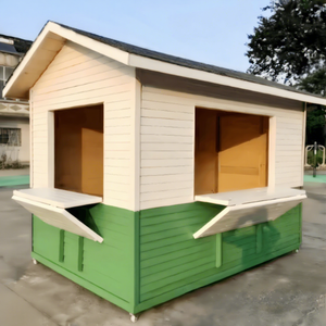 Kiosque de Noël pliable à montage rapide en gros, <span class=keywords><strong>cabane</strong></span> de marché en <span class=keywords><strong>bois</strong></span>, stand de marché en <span class=keywords><strong>bois</strong></span> - Product Image 3