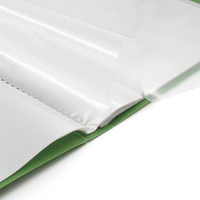 Tamaño de color personalizado A4 PP cubierta 30 carta bolsillo pantalla libros transparente impermeable Oficina archivo carpeta de documentos