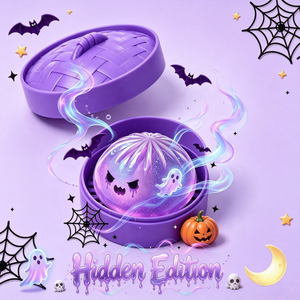 CZFIT 2026 NEW TOP Hot Halloween Fidget Squeeze Bun 5 Rare Mystery Hidden Styles Spooky Stress Relief Toy TPR Mini <b>Steamer</b> - Product Image 5