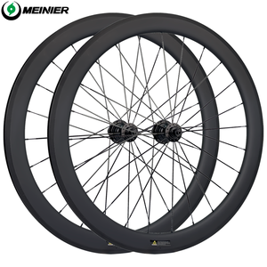 Ruedas de <span class=keywords><strong>bicicleta</strong></span> de carretera de carbono para bicicletas con freno V, ruedas de carbono de 25 mm de ancho exterior y ruedas de fibra de carbono para <span class=keywords><strong>bicicleta</strong></span> de carretera - Product Image 1
