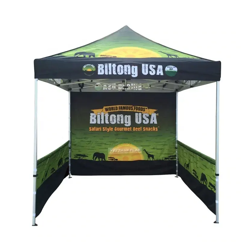 Iklan aluminium membuat kanopi tenda pasar Marquee cepat Gazebos Pavilion Gazebo