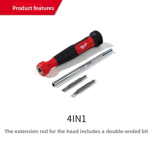 Milwaukee 48-22-2930 Cacciavite di Precisione Multi-Bit con Cappuccio Rotante - Product Image 2