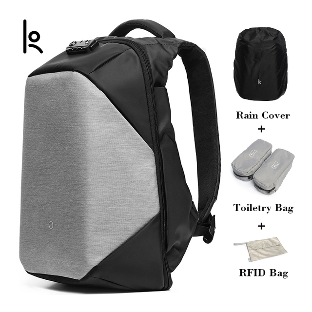 Wholesale Men's Anti-Theft Fashion Waterproof USB Smart Backpack Hot Sell