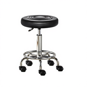 Tabouret <span class=keywords><strong>de</strong></span> pédicure réglable en hauteur, chaise <span class=keywords><strong>de</strong></span> technicien, meubles <span class=keywords><strong>de</strong></span> <span class=keywords><strong>salon</strong></span> <span class=keywords><strong>de</strong></span> beauté et <span class=keywords><strong>de</strong></span> barbier en cuir synthétique bon marché en gros d'Afrique - Product Image 4