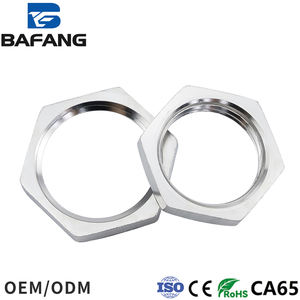 ルートナットM8 M10 M12 M24 304ステンレス鋼薄いナット六角形ロック - Product Image 2