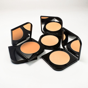 Polvo Compacto de Maquillaje Resistente al Agua, Polvo Compacto Mate de Cobertura Total, <span class=keywords><strong>Estuche</strong></span> de Polvo Compacto de Lujo - Product Image 5