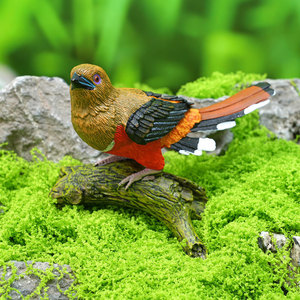 Serie de aves voladoras de PVC transfronterizas: Adornos cognitivos para niños (Cuco, Pájaro carpintero, Agapornis, Pájaro relojero) - Product Image 3