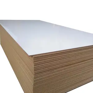 纤维板/高品质E1 4*8中密度木质纤维板18毫米三聚氰胺中纤板