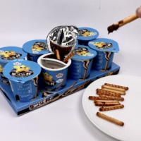 TNCI Vente en gros de biscuits et trempettes Star Le Cup Saveurs de chocolat et de fraise Collations amusantes pour enfants pour l'épicerie et les commandes en gros