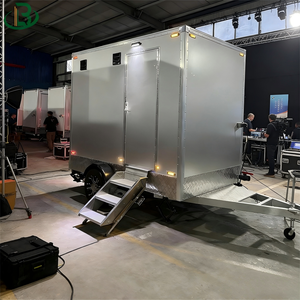 Bagno Portatile su Rimorchio da 3 Metri per Cantieri Edili, Fornitura Diretta dalla Fabbrica - Product Image 2