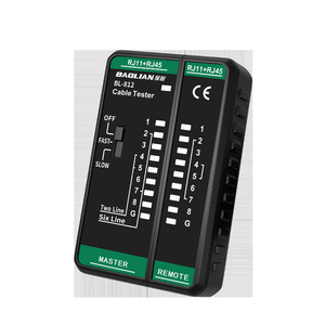 Probador de Cables de Red Baolian RJ11 RJ45, Analizador Ethernet, Herramienta de Emparejamiento Maestro-Esclavo para Pruebas de Cableado LAN - Product Image 5