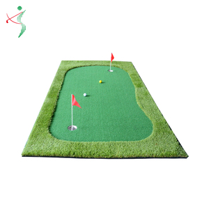 高尔夫模拟高尔夫推杆绿垫合成草高尔夫推杆地毯室内室外练习 - Product Image 2