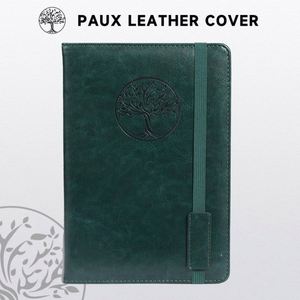 Mini A6 Size Brown Leather <b>Journal</b> Pocket Notebook Hardcover with 100 Thermal Bound Sheets Gift - Product Image 4