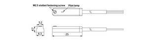 DMSE-020 2 Wires 10-30VDC Reed Magnetic Proximity Switch for Air Pneumatic Cylinder - Product Image 6