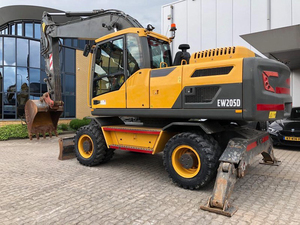 High Quality Brand New Wheel Excavator EW205D Medium <b>Digger</b> Wheeled Excavator with 0.86cbm <b>Bucket</b> Capacity <b>for</b> <b>Sale</b> - Product Image 4