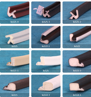 Bande d'étanchéité en caoutchouc écologique pour porte en bois, 5 pièces, mousse pu, résistante à la chaleur