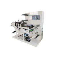 Etiqueta adesiva automática rotativa, máquina de corte com unidade de corte die-cut