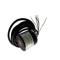 Encoder Rotary AB 2-Phase 600ppr 38mm Shaft 6mm Tegangan 24V 3806-100BM-G5-24C Incremental Diameter 38mm untuk Encoder