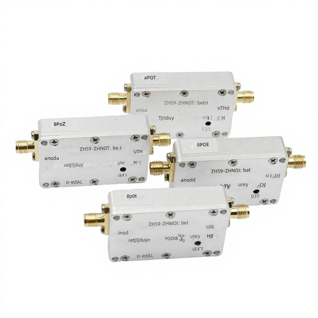 10 MHz6 GHz RF Amplifier 10 DB/20 DB/30 DB/40 DB Gain Driver Module High-Flatness China