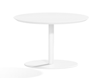 Petite table d'appoint ronde pour canapé, table basse en métal pour zone de négociation commerciale