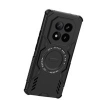 Nouvelle Conception Coque Rigide Anti-Choc Armure en Plastique pour Redmi Note 14 Pro Plus 14C Poco X7 Pro K70 K80 Housse de Téléphone Magnétique